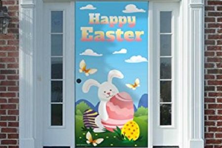 Pretty and Colorful Easter Door Covers